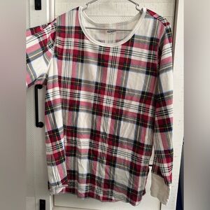 Old Navy Multicolor Plaid PJ Shirt